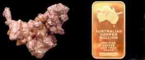Native Copper and Pure Copper Bullion