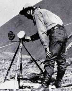 Mance Heliograph with Two 5 Inch Mirrors