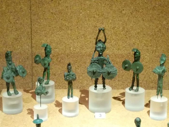Sardinian Bronzetti Nuraghic Warriors, Sardinia, Bronze Age, Nuraghic Era